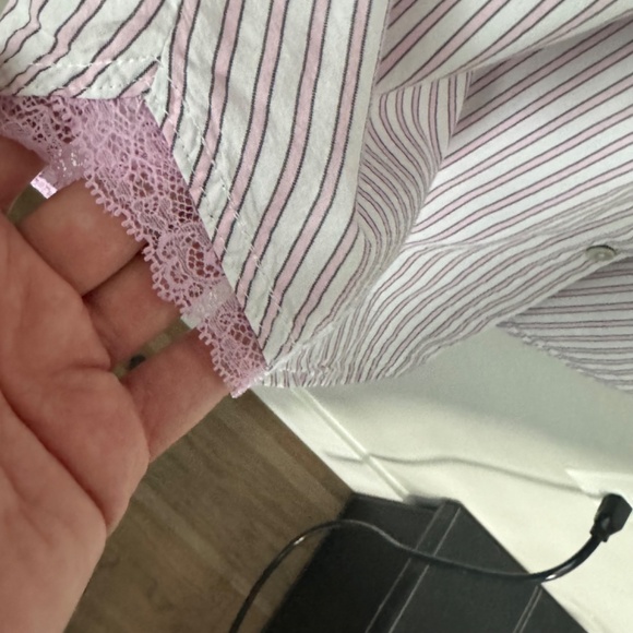 Victoria's Secret Button Front Sleep Shirt - Picture 2 of 4